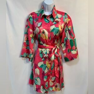 Zara Women’s Multi Print Shirt Dress